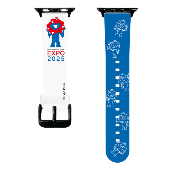 スマートウォッチクリアバンド［ Expo2025 大阪・関西万博 - ミャクミャク ］