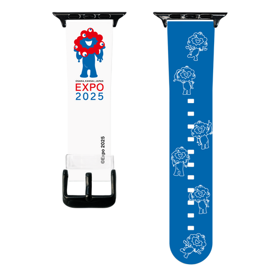 スマートウォッチクリアバンド［ Expo2025 大阪・関西万博 - ミャクミャク ］
