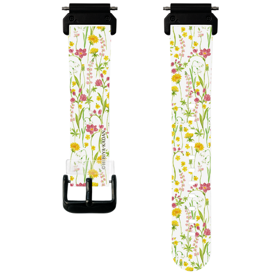 スマートウォッチクリアバンド［ 日比谷花壇 - プリムラ ］