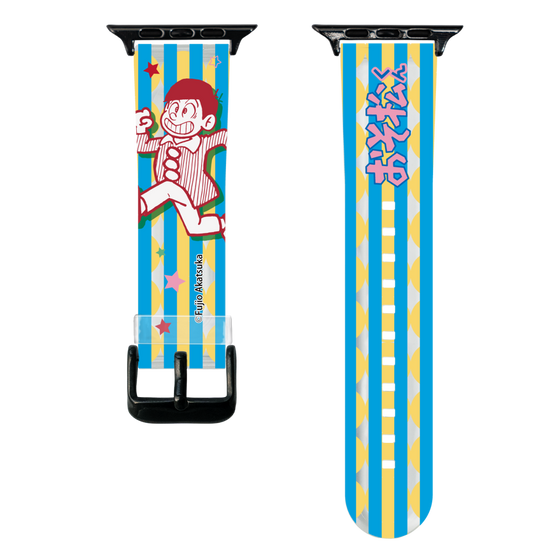 スマートウォッチクリアバンド［ おそ松くん - お顔 ］