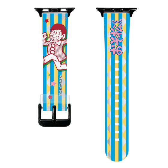 スマートウォッチクリアバンド［ おそ松くん - お顔 ］