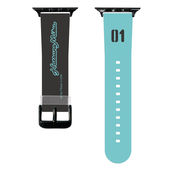 スマートウォッチクリアバンド［ 初音ミク - ロゴ ］