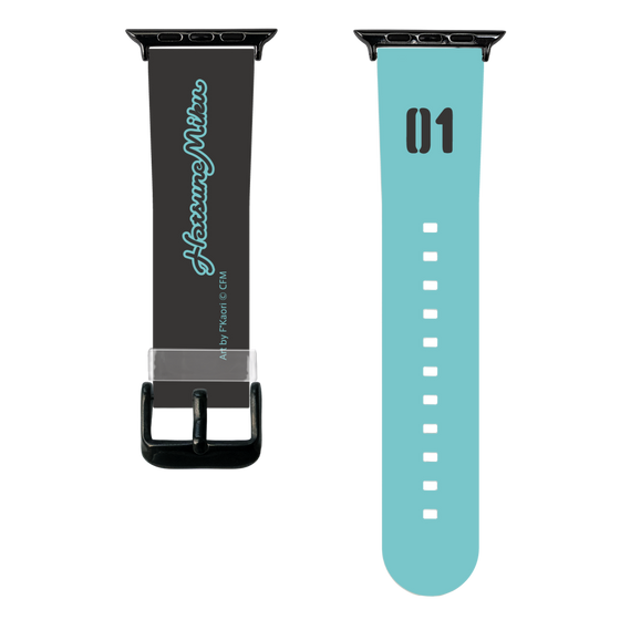 スマートウォッチクリアバンド［ 初音ミク - ロゴ ］