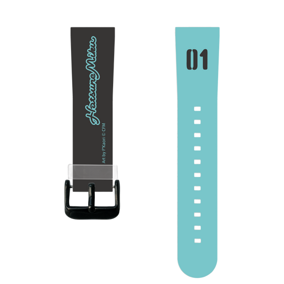 スマートウォッチクリアバンド［ 初音ミク - ロゴ ］