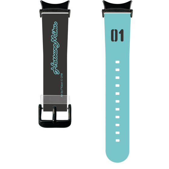 スマートウォッチクリアバンド［ 初音ミク - ロゴ ］