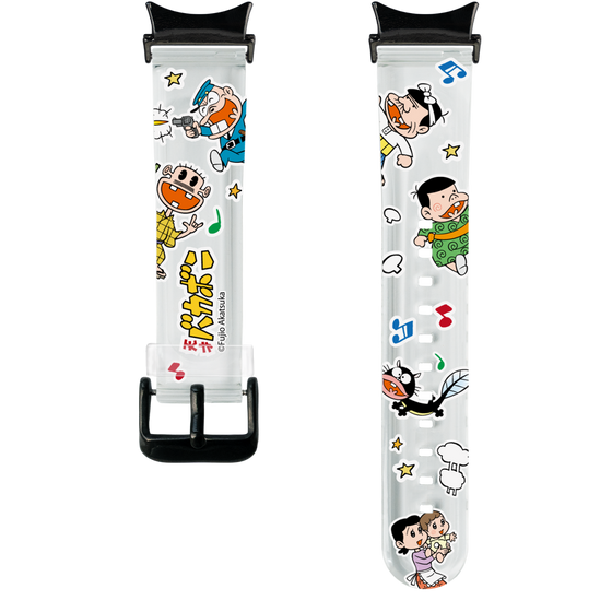 スマートウォッチクリアバンド［ 天才バカボン – ステッカー ］