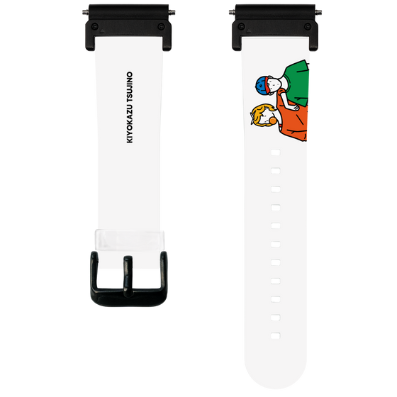 スマートウォッチクリアバンド［ 辻野清和 - Girl and Boy ］