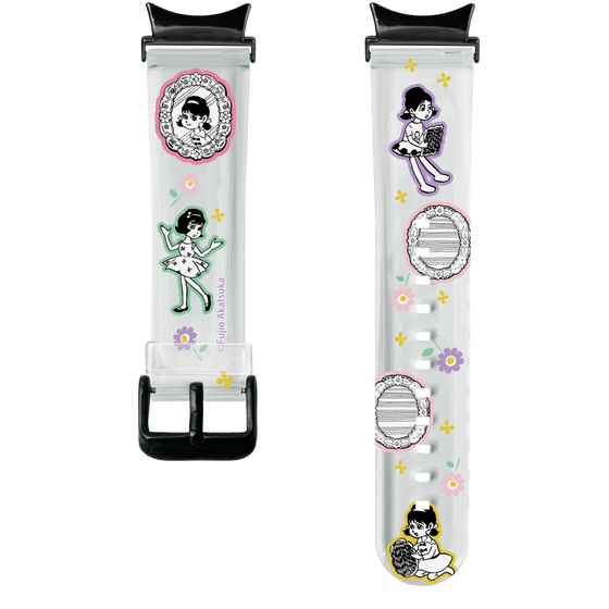 スマートウォッチクリアバンド［ ひみつのアッコちゃん - ステッカー ］