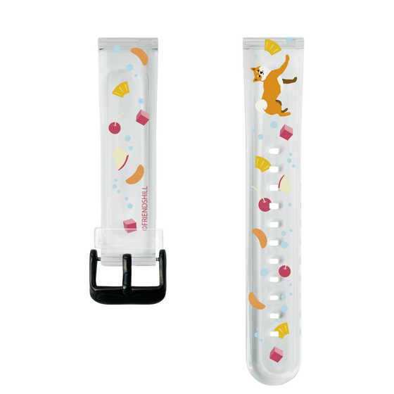 スマートウォッチクリアバンド［ 柴田さん - フルーツポンチ ］