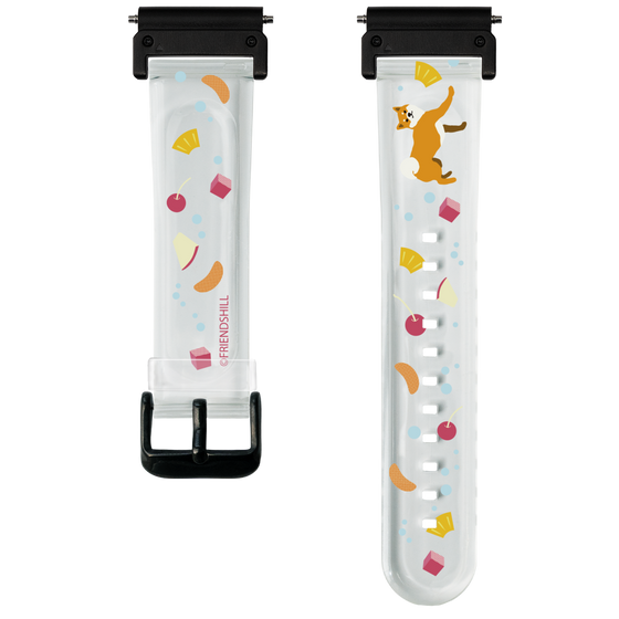 スマートウォッチクリアバンド［ 柴田さん - フルーツポンチ ］