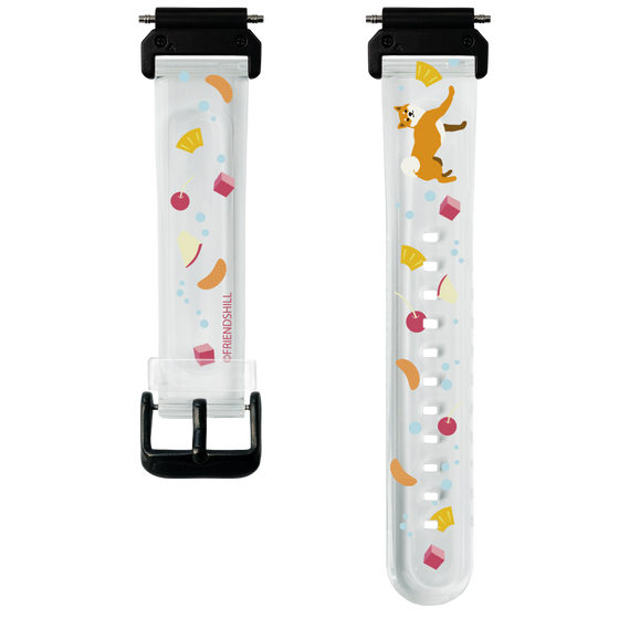 スマートウォッチクリアバンド［ 柴田さん - フルーツポンチ ］