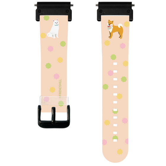 スマートウォッチクリアバンド［ 柴田さん - 金平糖 ］