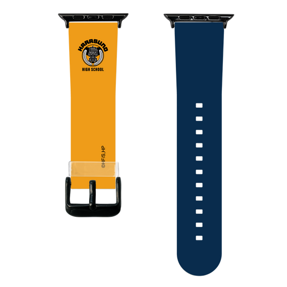 スマートウォッチクリアバンド［ ハイキュー!! - スクールバッジ - 烏野高校 ］