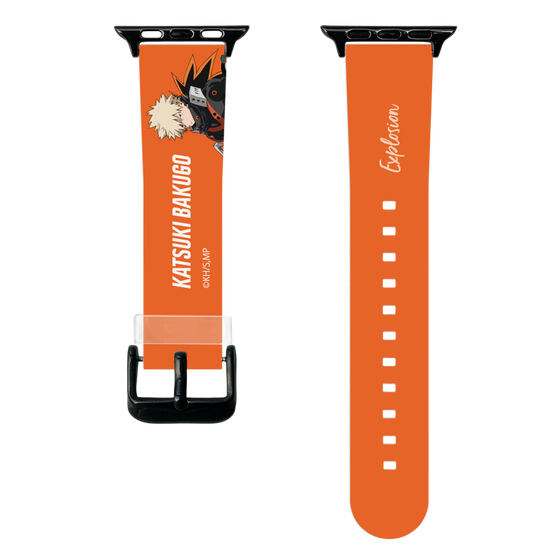 スマートウォッチクリアバンド［ 僕のヒーローアカデミア - 立ち絵 - 爆豪 勝己 ］