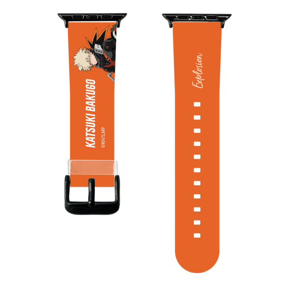 スマートウォッチクリアバンド［ 僕のヒーローアカデミア - 立ち絵 - 爆豪 勝己 ］