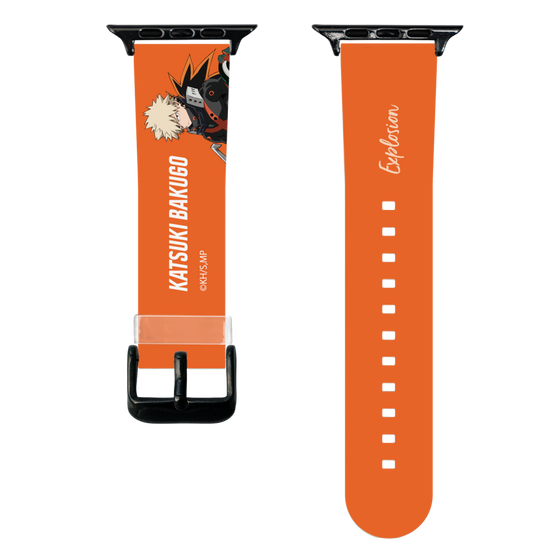 スマートウォッチクリアバンド［ 僕のヒーローアカデミア - 立ち絵 - 爆豪 勝己 ］