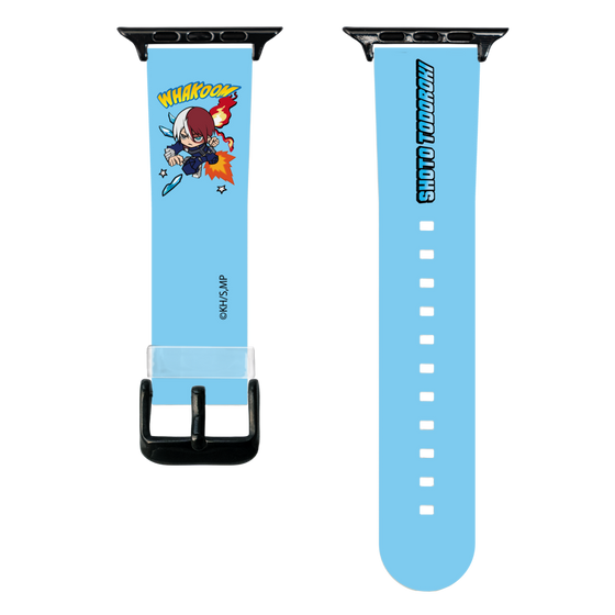 スマートウォッチクリアバンド［ 僕のヒーローアカデミア - ミニキャラ - 轟 焦凍 ］