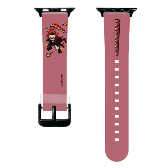 スマートウォッチクリアバンド［ 僕のヒーローアカデミア - ミニキャラ - 切島 鋭児郎 ］