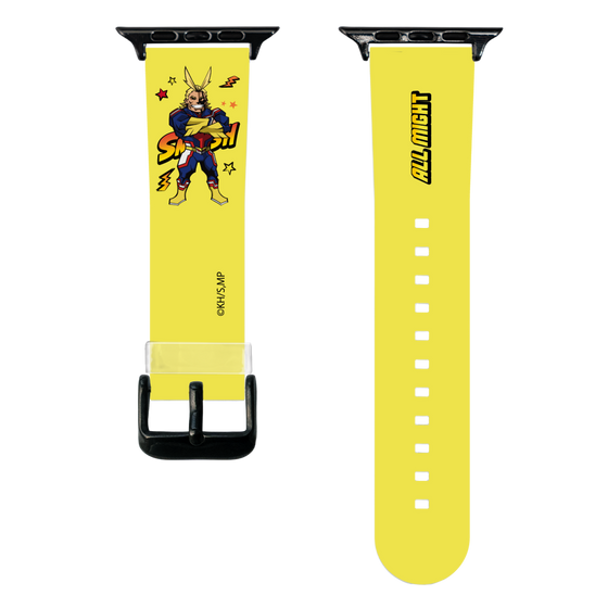 スマートウォッチクリアバンド［ 僕のヒーローアカデミア - ミニキャラ - オールマイト ］