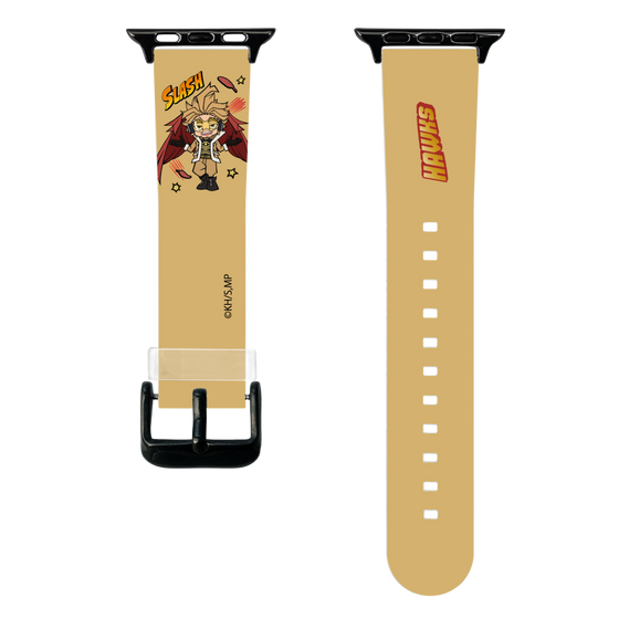 スマートウォッチクリアバンド［ 僕のヒーローアカデミア - ミニキャラ - ホークス ］