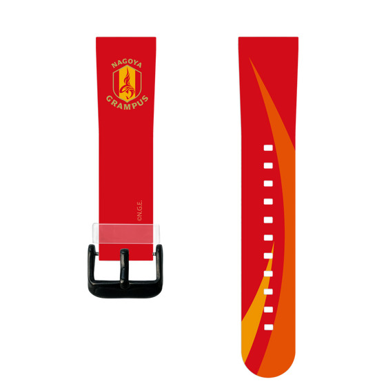 スマートウォッチクリアバンド［ 名古屋グランパスエイト - クラブフラッグ ］