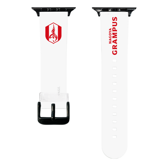 スマートウォッチクリアバンド［ 名古屋グランパスエイト - グランパスレッド ］