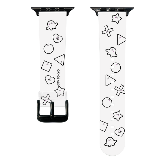 スマートウォッチクリアバンド［ シナぷしゅ - きごう ］