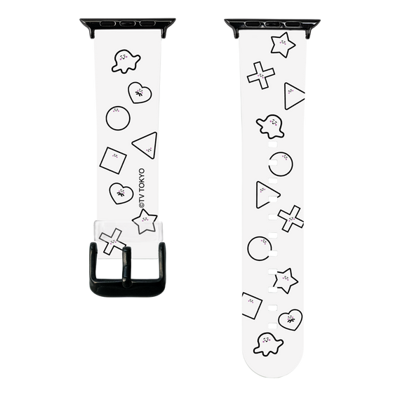 スマートウォッチクリアバンド［ シナぷしゅ - きごう ］