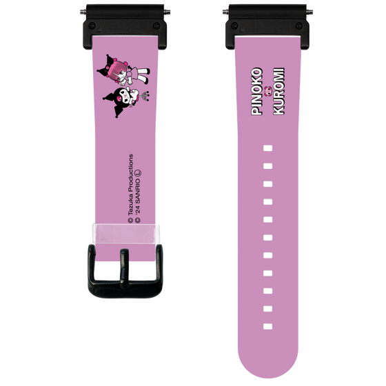 スマートウォッチクリアバンド［ ピノコ×サンリオキャラクターズ - ピノコ×クロミ ］