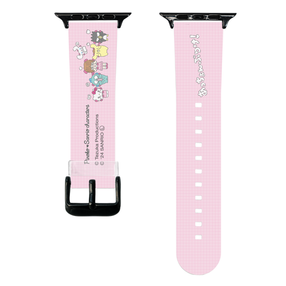 スマートウォッチクリアバンド［ ピノコ×サンリオキャラクターズ - 仲良し ］