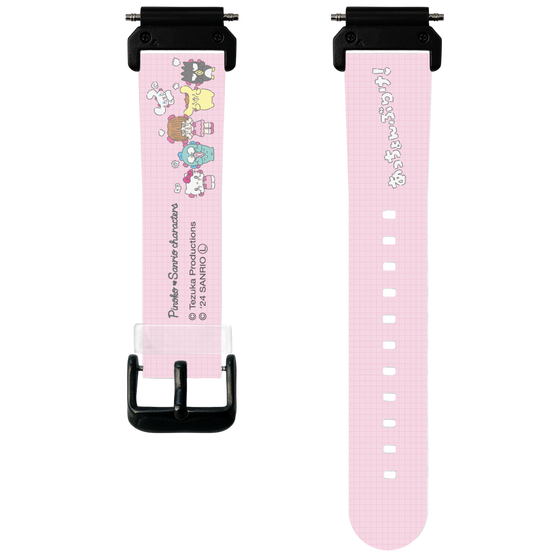 スマートウォッチクリアバンド［ ピノコ×サンリオキャラクターズ - 仲良し ］