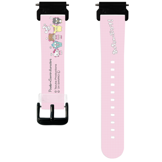 スマートウォッチクリアバンド［ ピノコ×サンリオキャラクターズ - 仲良し ］
