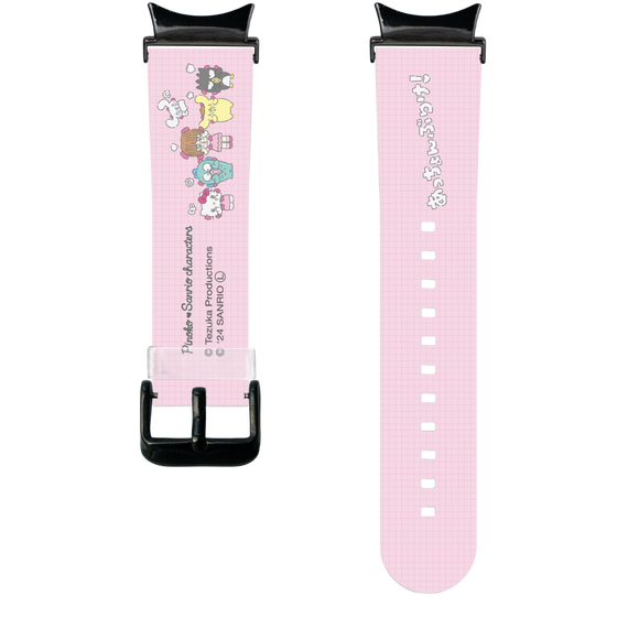 スマートウォッチクリアバンド［ ピノコ×サンリオキャラクターズ - 仲良し ］