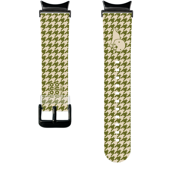 スマートウォッチクリアバンド［ ぼのぼの - ワントーン - カーキ ］