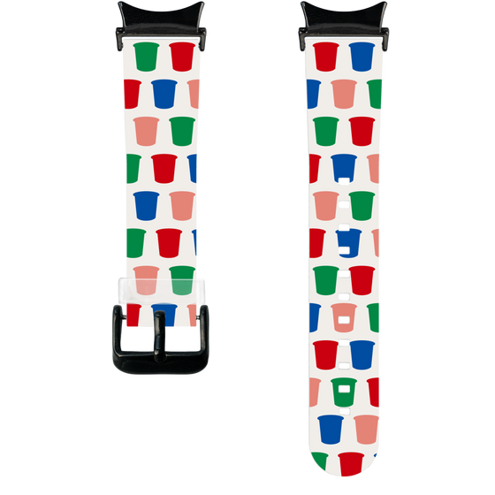 スマートウォッチクリアバンド［ カルビー - じゃがりこパッケージ - シルエット ］