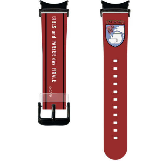 スマートウォッチクリアバンド［ ガールズ＆パンツァー - 聖グロリアーナ女学院 ］