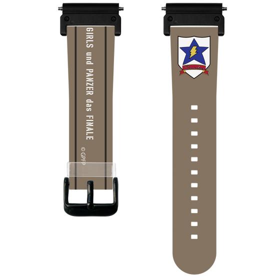 スマートウォッチクリアバンド［ ガールズ＆パンツァー - サンダース大学付属高校 ］