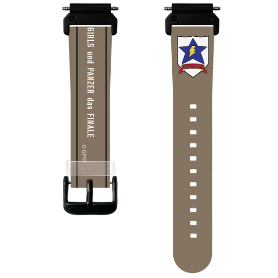 スマートウォッチクリアバンド［ ガールズ＆パンツァー - サンダース大学付属高校 ］