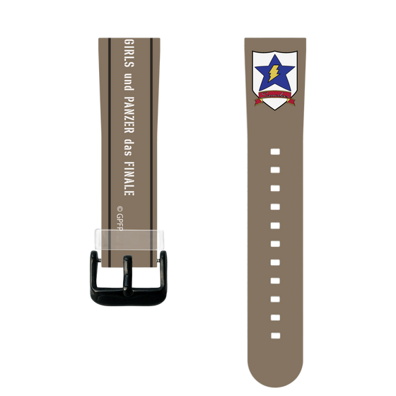 スマートウォッチクリアバンド［ ガールズ＆パンツァー - サンダース大学付属高校 ］