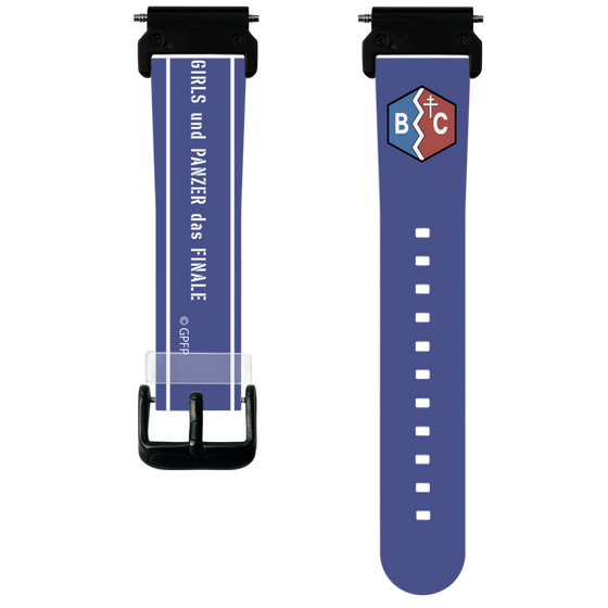 スマートウォッチクリアバンド［ ガールズ＆パンツァー - BC自由学園 ］