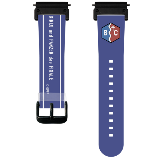 スマートウォッチクリアバンド［ ガールズ＆パンツァー - BC自由学園 ］