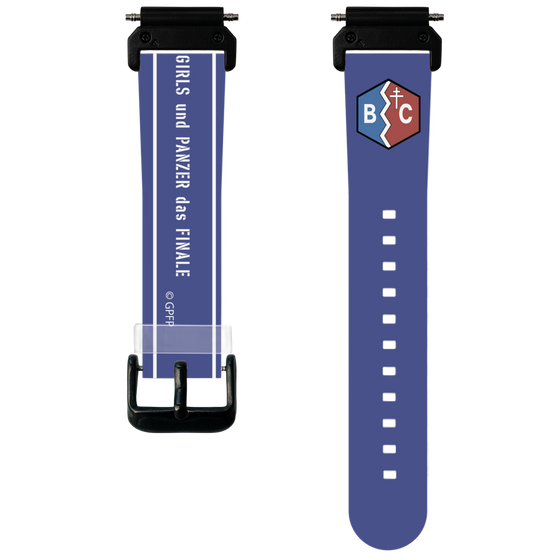 スマートウォッチクリアバンド［ ガールズ＆パンツァー - BC自由学園 ］