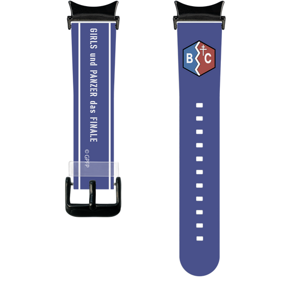 スマートウォッチクリアバンド［ ガールズ＆パンツァー - BC自由学園 ］