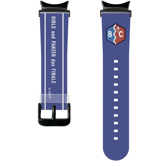 スマートウォッチクリアバンド［ ガールズ＆パンツァー - BC自由学園 ］