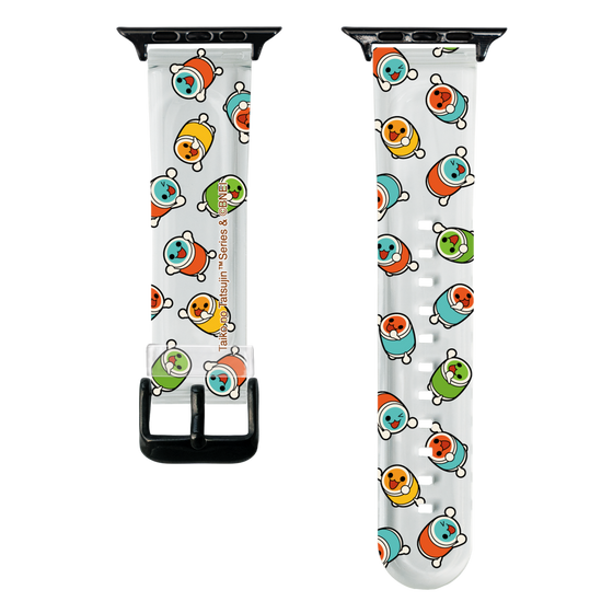 スマートウォッチクリアバンド［ 太鼓の達人 - パターン ］