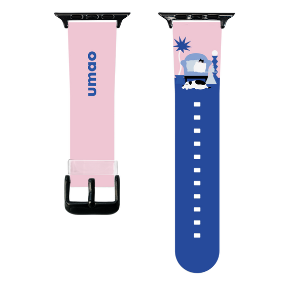 スマートウォッチクリアバンド［ umao - ねこといぬ ］