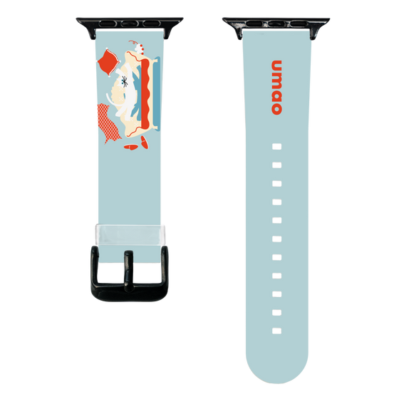 スマートウォッチクリアバンド［ umao - 飛ぶねこ ］