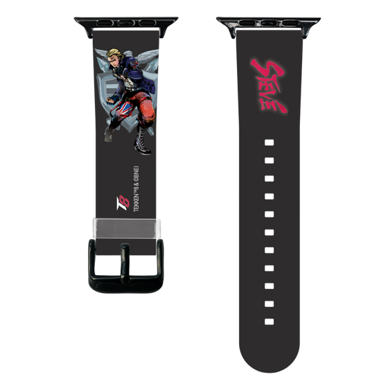 スマートウォッチクリアバンド［ 鉄拳 - スティーブ・フォックス ］