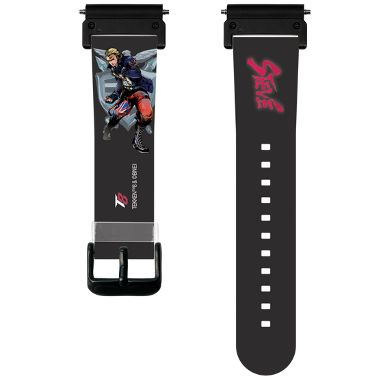 スマートウォッチクリアバンド［ 鉄拳 - スティーブ・フォックス ］