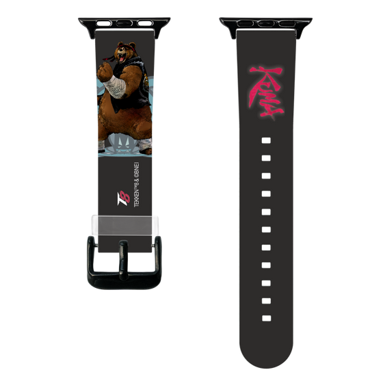 スマートウォッチクリアバンド［ 鉄拳 - クマ ］